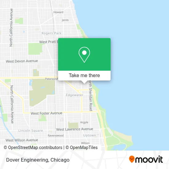 Dover Engineering map