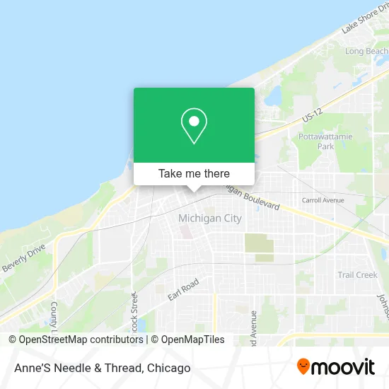 Anne’S Needle & Thread map