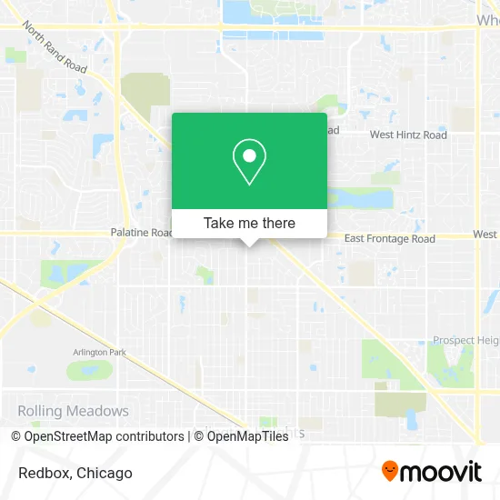 Redbox map