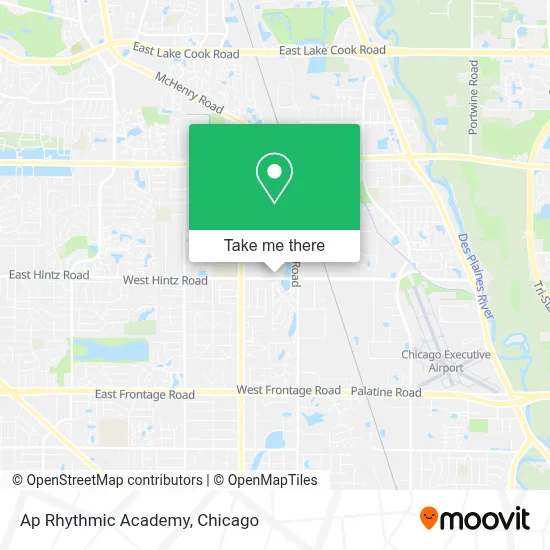 Ap Rhythmic Academy map
