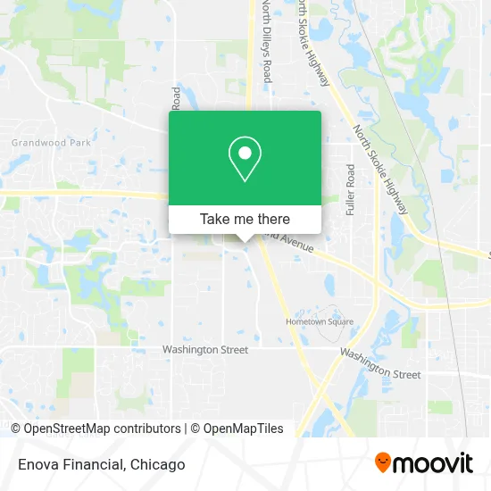 Enova Financial map