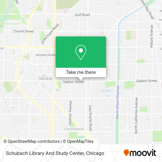 Schubach Library And Study Center map