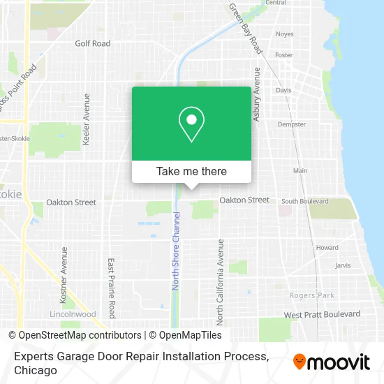 Experts Garage Door Repair Installation Process map