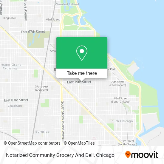 Notarized Community Grocery And Deli map