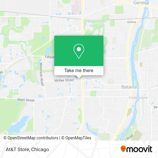 At&T Store map