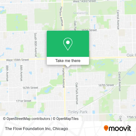 The Flow Foundation Inc map