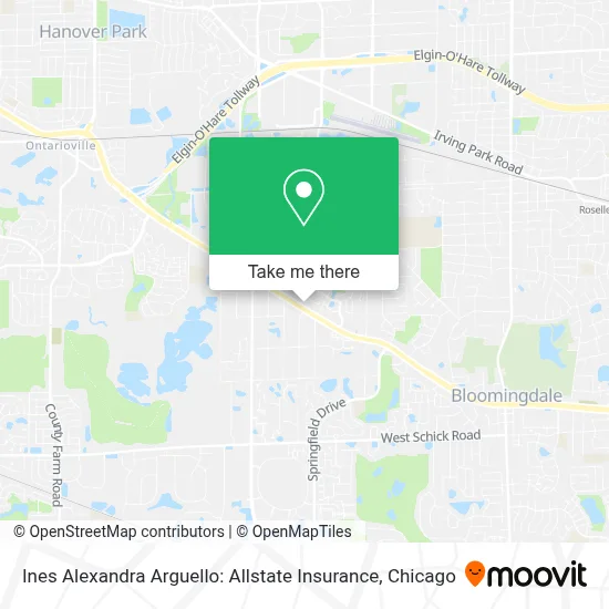 Ines Alexandra Arguello: Allstate Insurance map