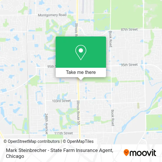 Mark Steinbrecher - State Farm Insurance Agent map