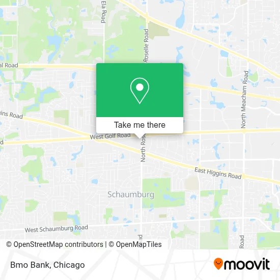 Bmo Bank map