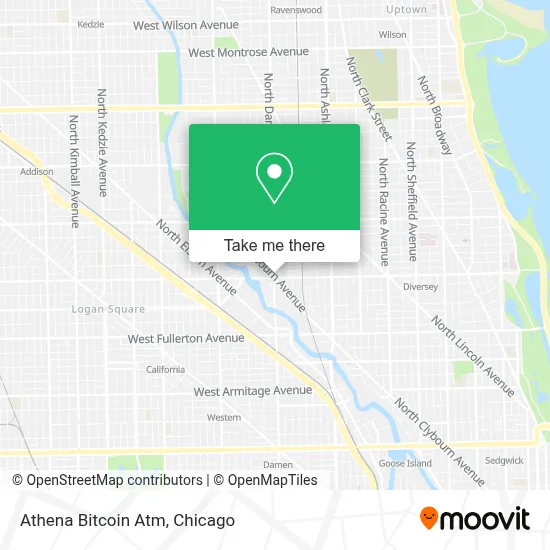 Athena Bitcoin Atm map