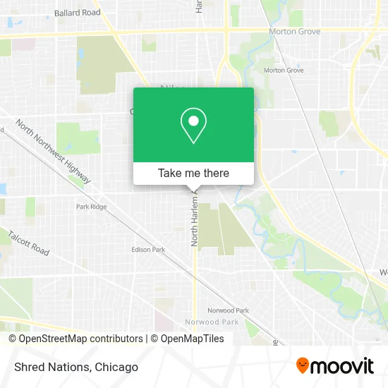 Shred Nations map