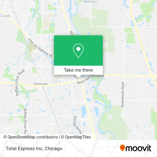 Total Express Inc map