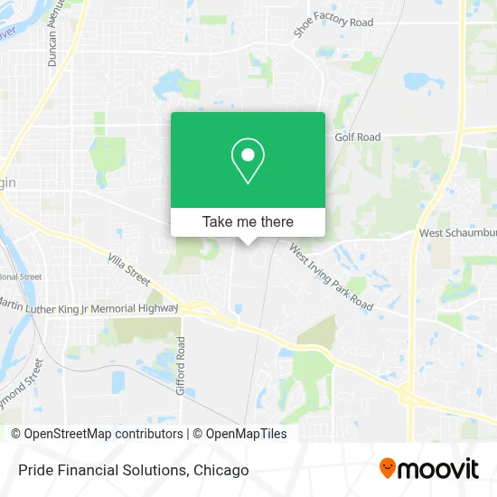Pride Financial Solutions map