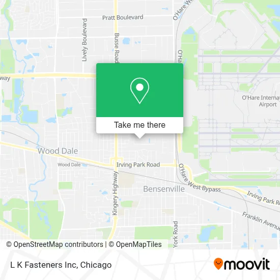 L K Fasteners Inc map
