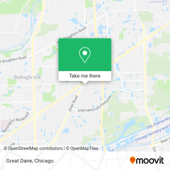 Great Dane map