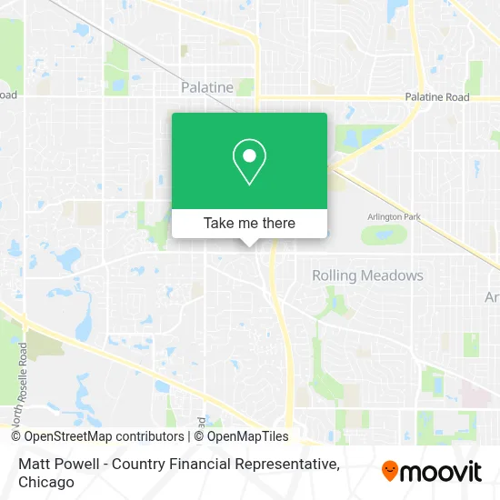 Matt Powell - Country Financial Representative map