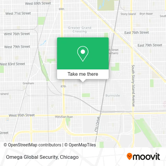 Omega Global Security map