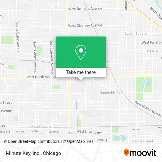 Minute Key, Inc. map