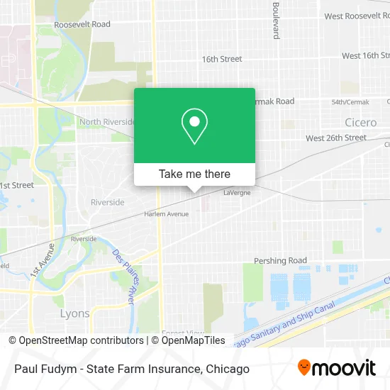 Paul Fudym - State Farm Insurance map