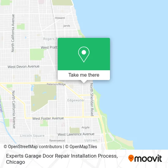 Experts Garage Door Repair Installation Process map