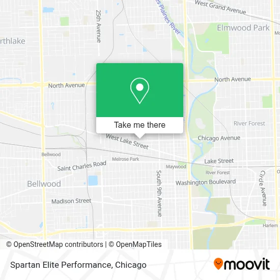 Spartan Elite Performance map