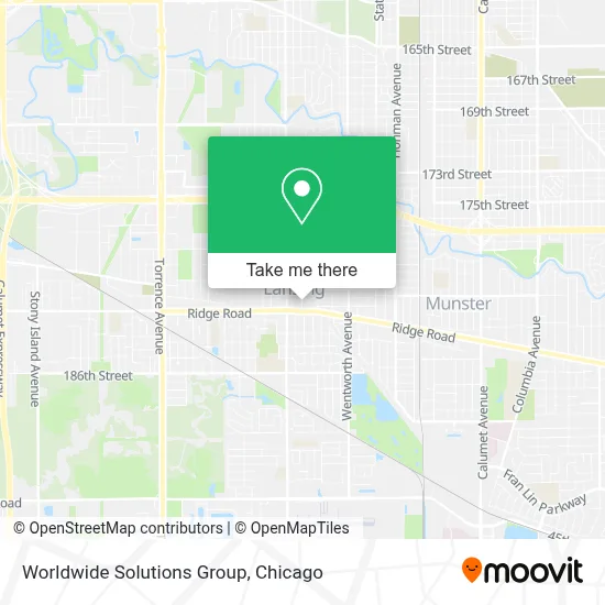 Worldwide Solutions Group map