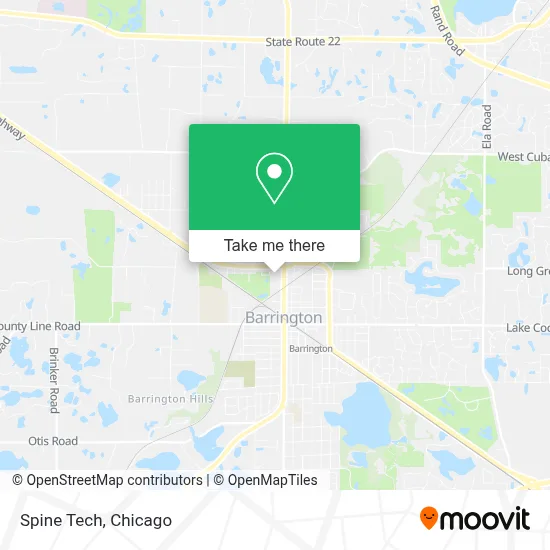 Spine Tech map