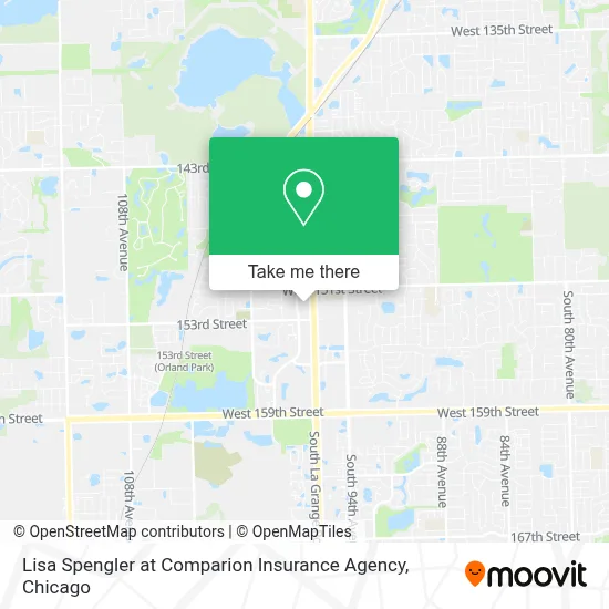 Lisa Spengler at Comparion Insurance Agency map