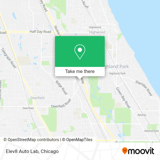 Elev8 Auto Lab map