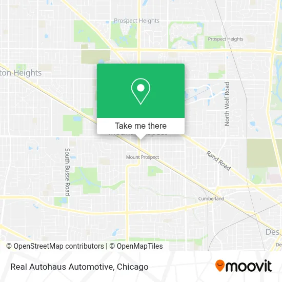 Real Autohaus Automotive map