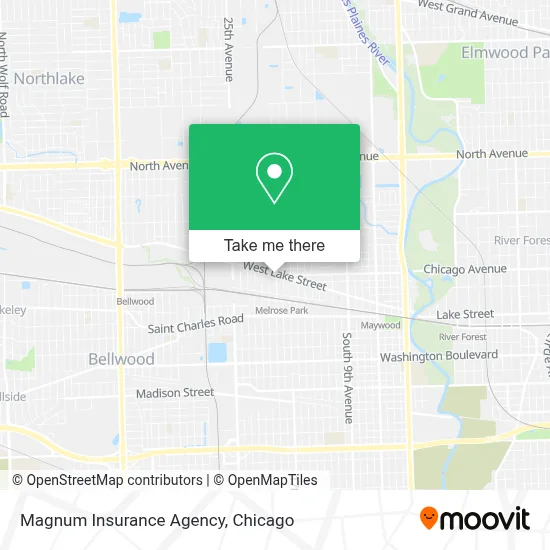 Magnum Insurance Agency map