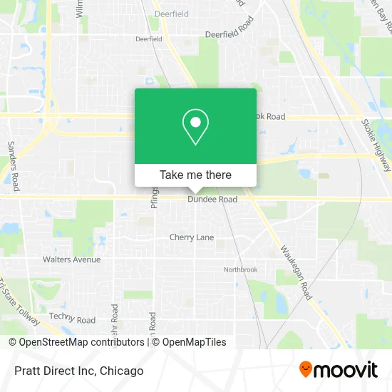 Pratt Direct Inc map