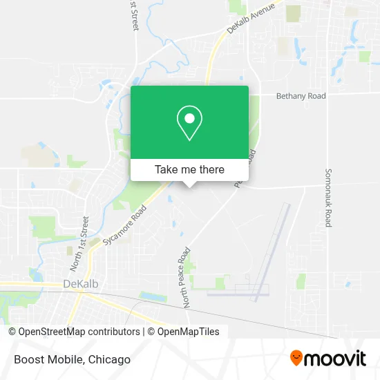 Boost Mobile map