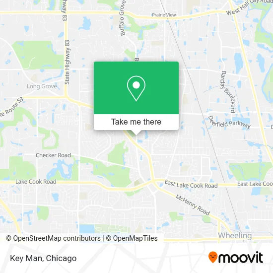 Key Man map