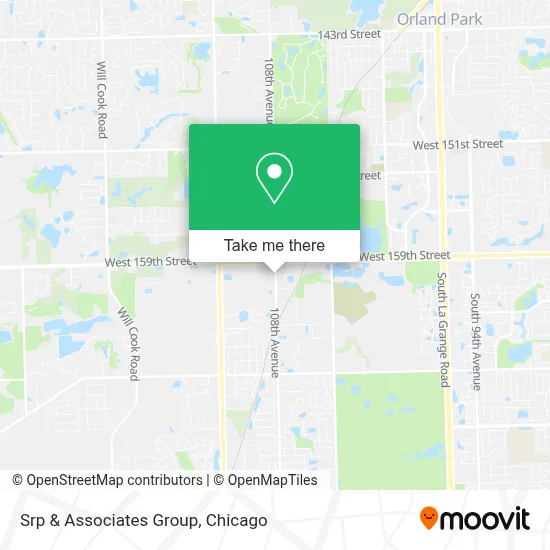 Srp & Associates Group map