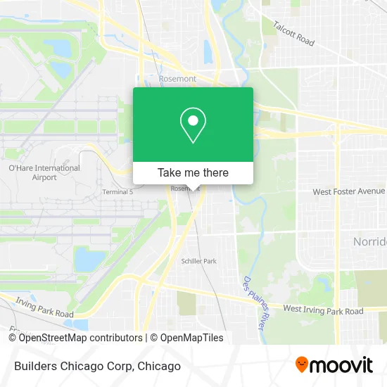 Builders Chicago Corp map