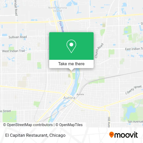 El Capitan Restaurant map