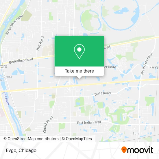 Evgo map