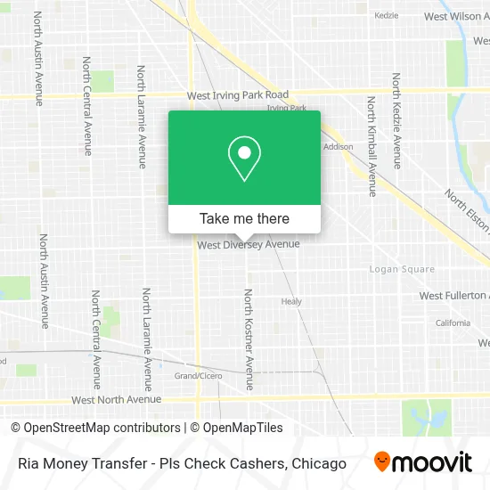 Ria Money Transfer - Pls Check Cashers map