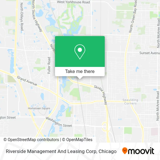 Riverside Management And Leasing Corp map