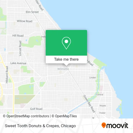 Sweet Tooth Donuts & Crepes map