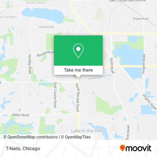 T-Nails map