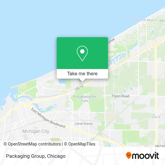 Packaging Group map