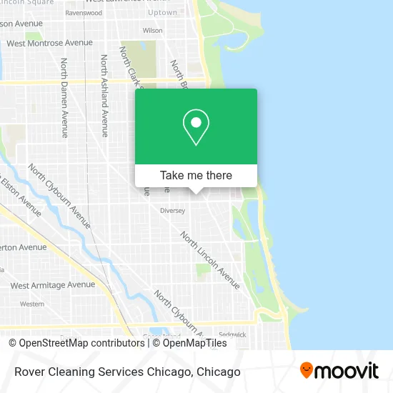 Rover Cleaning Services Chicago map