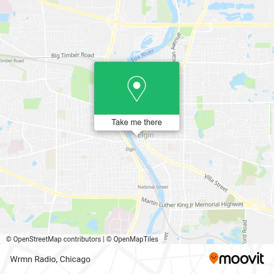 Wrmn Radio map