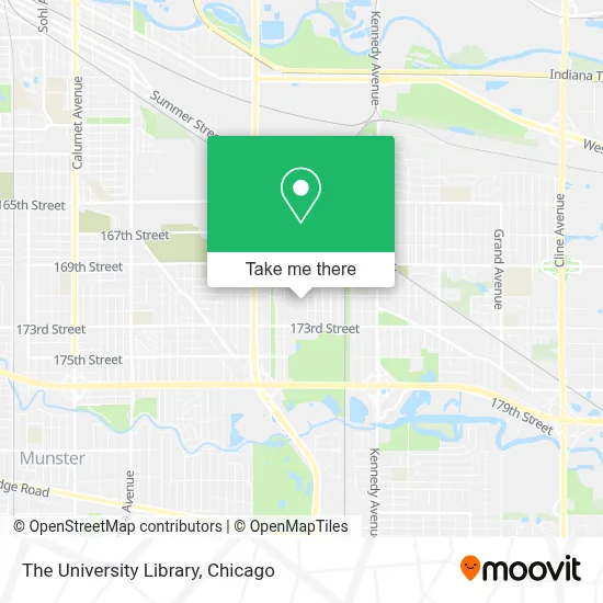 The University Library map