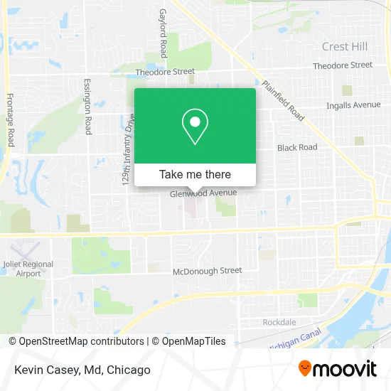 Kevin Casey, Md map