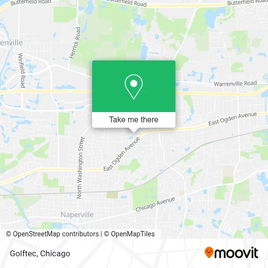 Golftec map