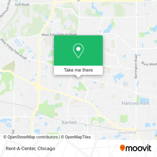 Rent-A-Center map