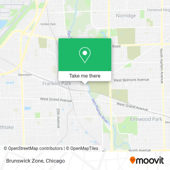 Brunswick Zone map